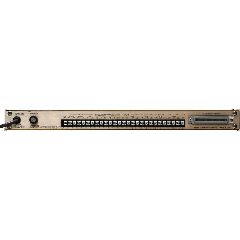 RTS 4010 - Central IFB Station