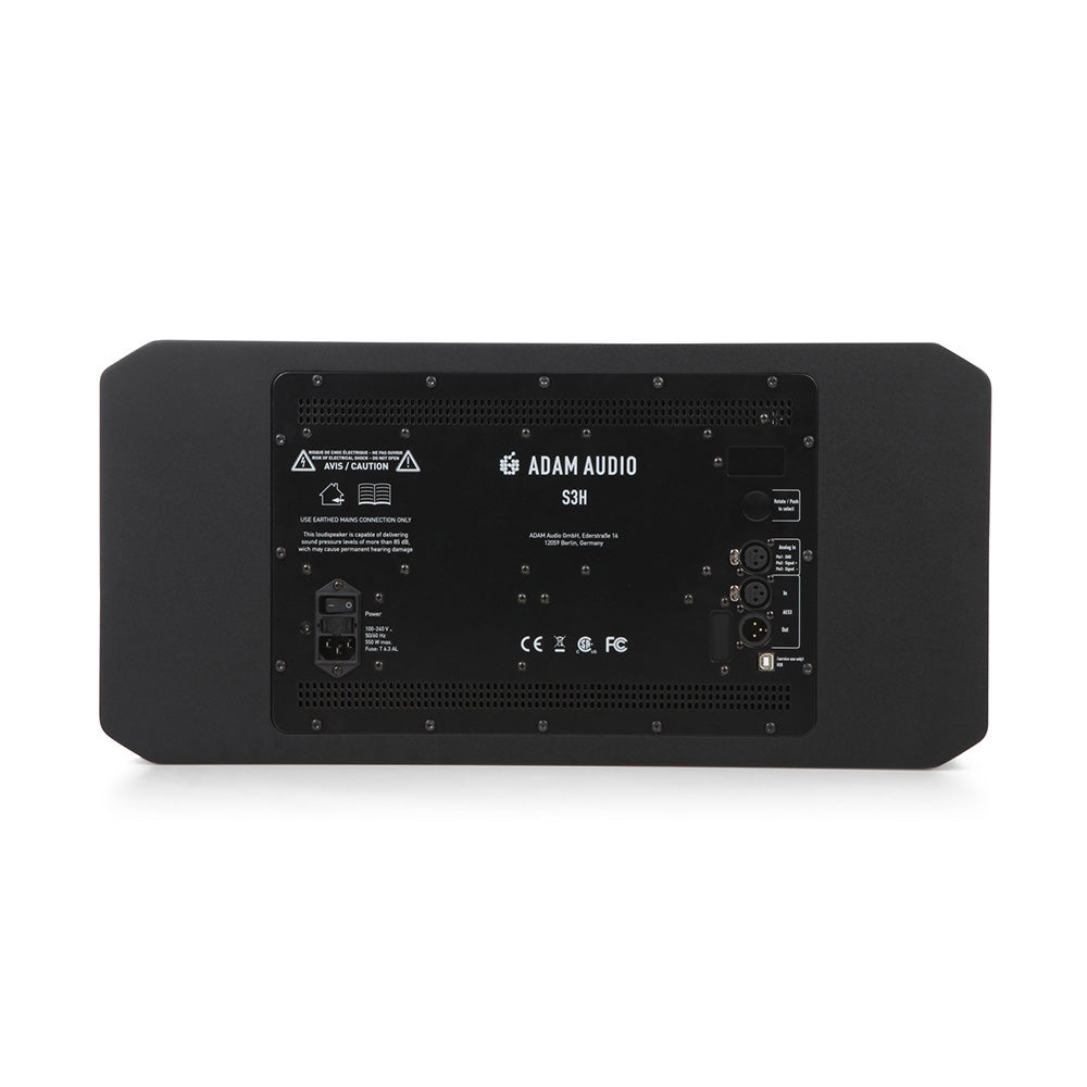 ADAM Audio S3H Premium Horizontal Active 3-Way Midfield Monitor (Single)