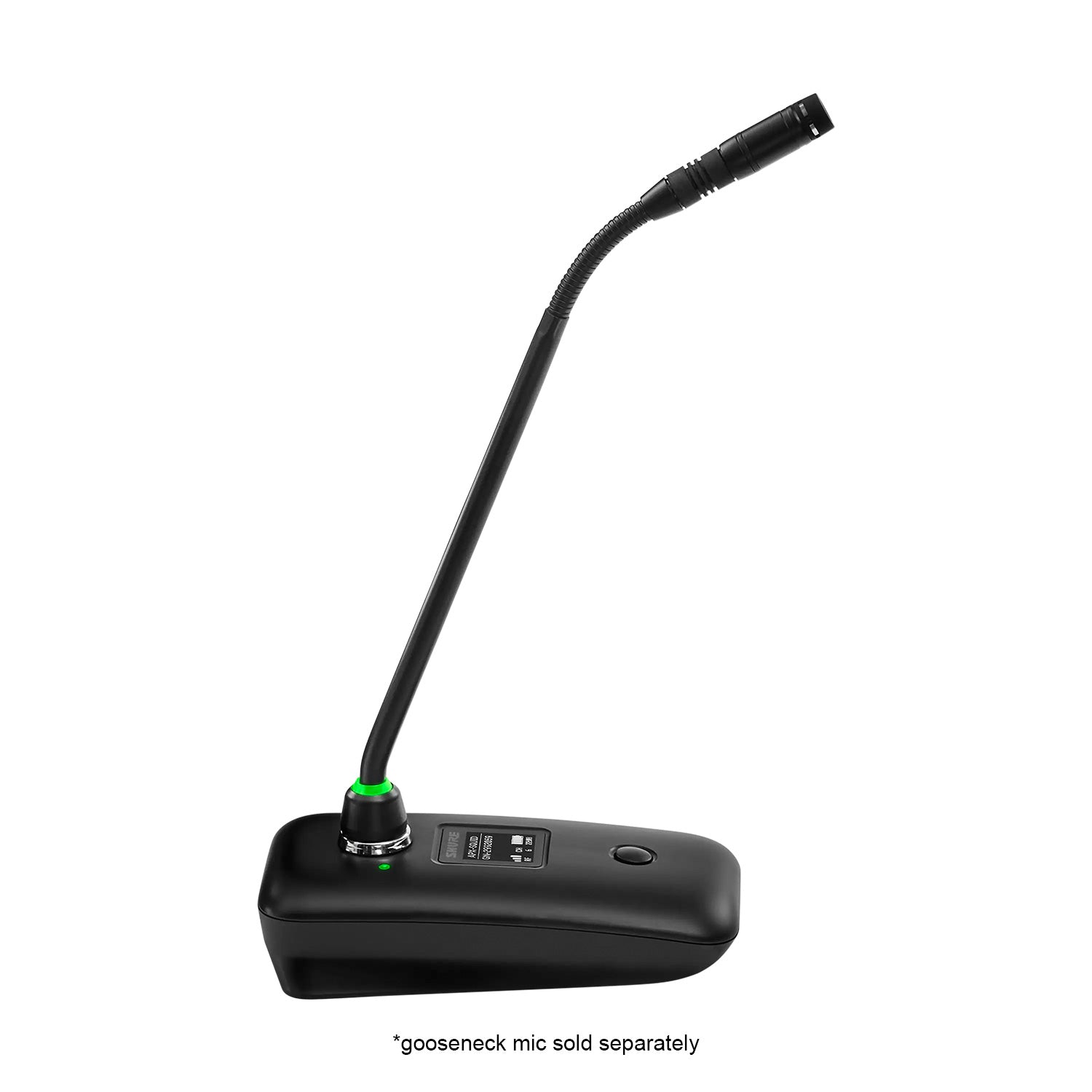 Shure MXW8X - Desktop Based Gooseneck Transmitter for Microflex neXt