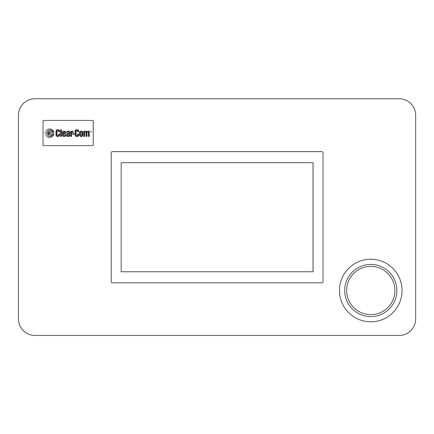 Clear-Com EQP-BASE - Wall-Mount Base Station for EQUIP Intercom