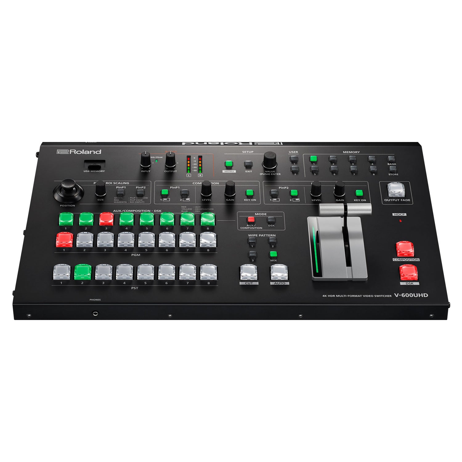 Roland V-600UHD - 4K HDR Multi-Format Video Switcher