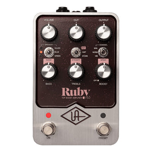 Universal Audio Ruby '63 Top Boost - Amplifier Modeling Pedal