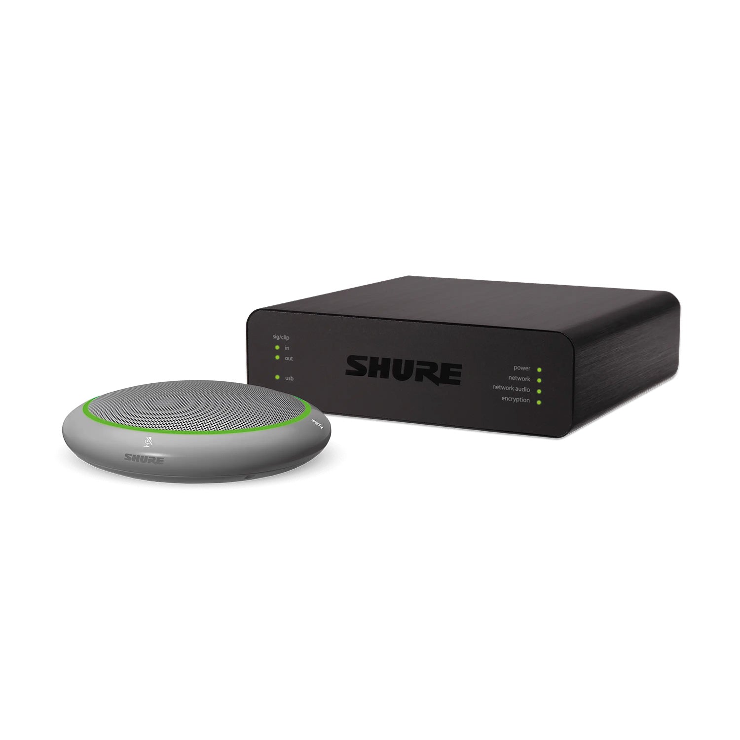 Shure MXA310 + ANIUSB-MATRIX AV Conferencing Bundle - MicroFlex Advance System (Aluminum)