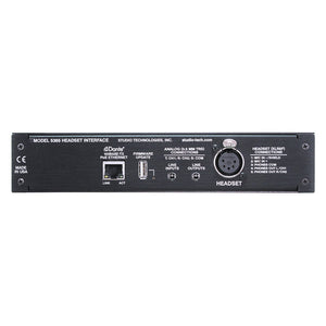 Studio Technologies Model 5365 - Dante to IFB / Intercom Headset Interface
