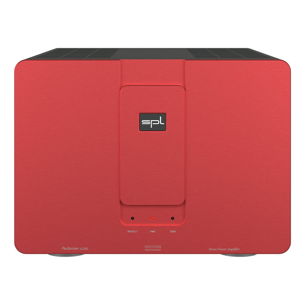 SPL Performer S1200 - Stereo High Fidelity Power Amplifier (Red)