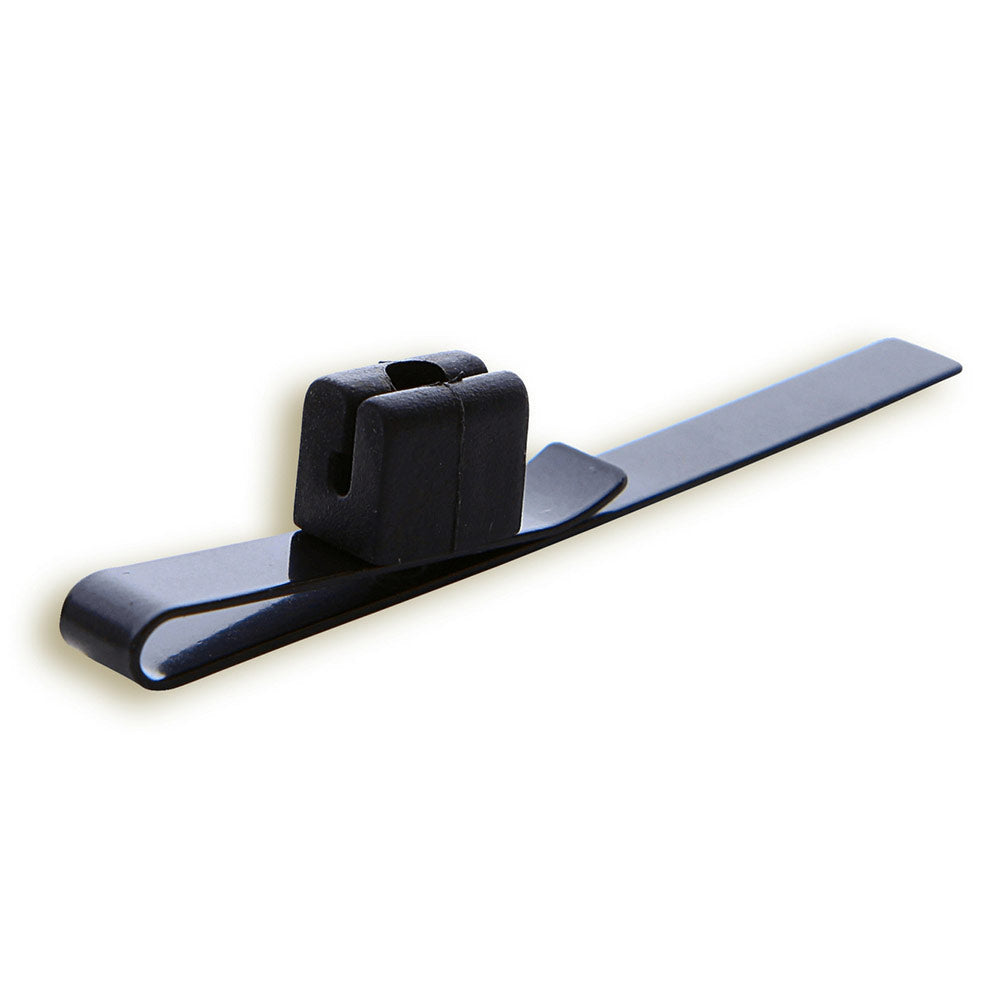 Point Source Audio SLIDER1-BL - Single Lavalier Clip for Point Source Microphones (Black / 2-Pack)