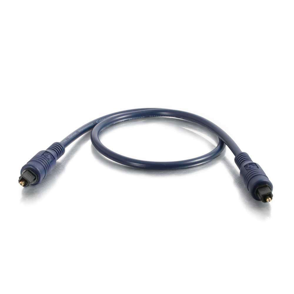 C2G 40389 Velocity TOSLINK Optical Audio Cable (0.5 meter)