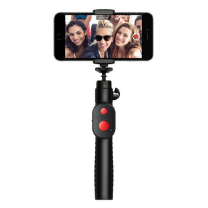 IK Multimedia iKlip GO - Compact Selfie Stick with Bluetooth Shutter