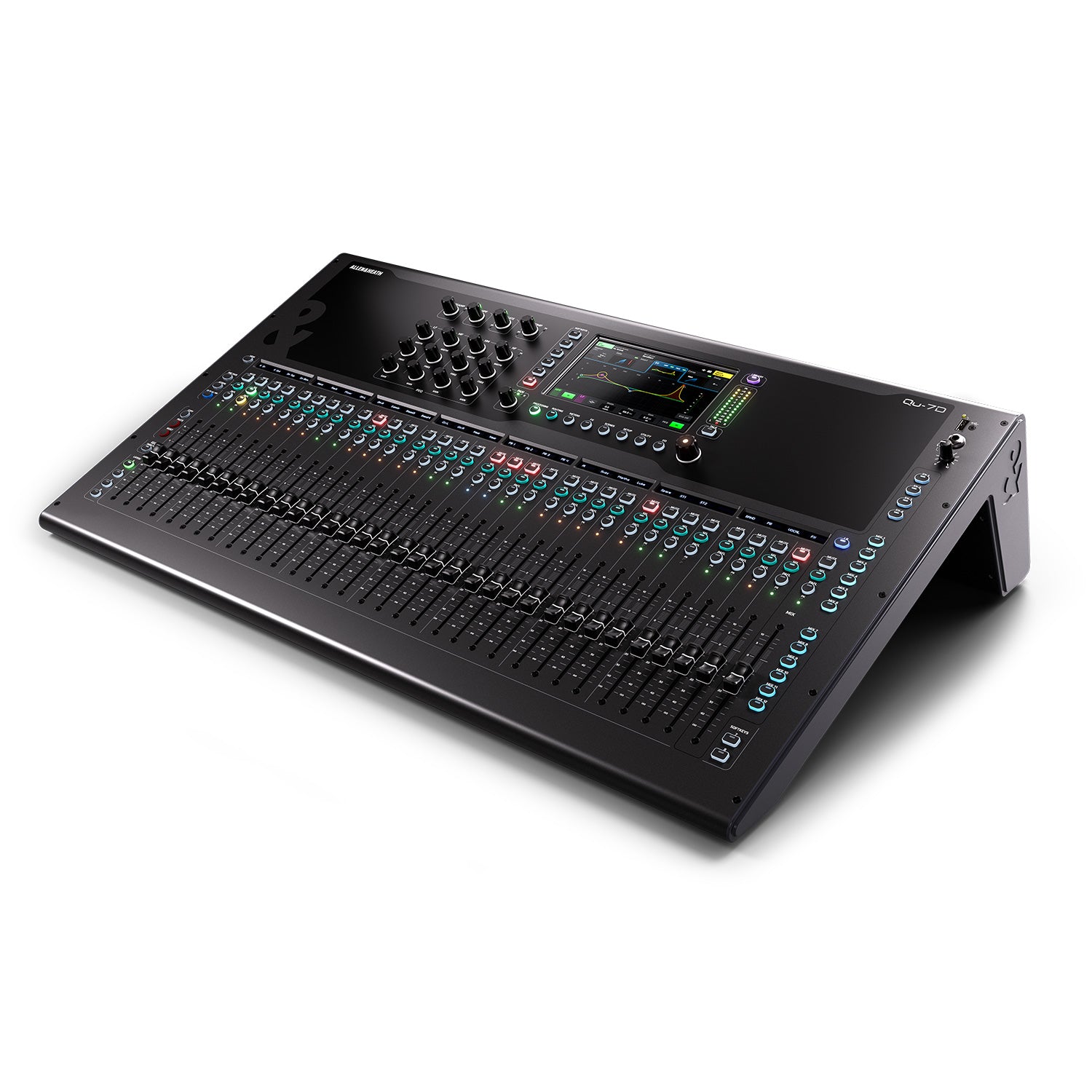 Allen and Heath Qu-7D - 32+1 Fader 38-Input Digital Mixer with Dante