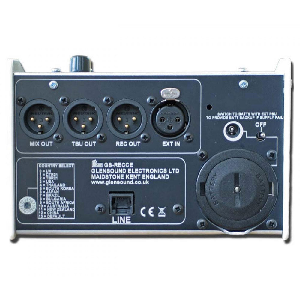 Glensound RECCE - Portable POTS Hybrid Commentary Mixer