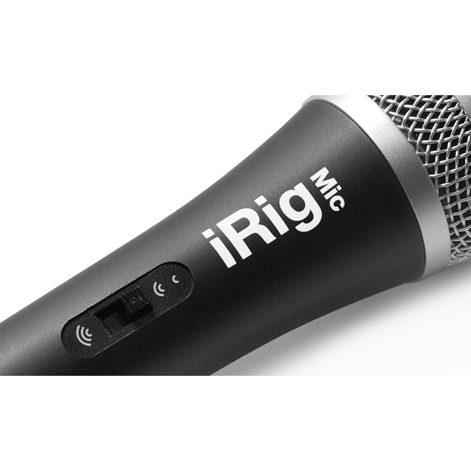 IK Multimedia iRig Mic - Handheld Condenser Microphone for Smartphones or Tablets