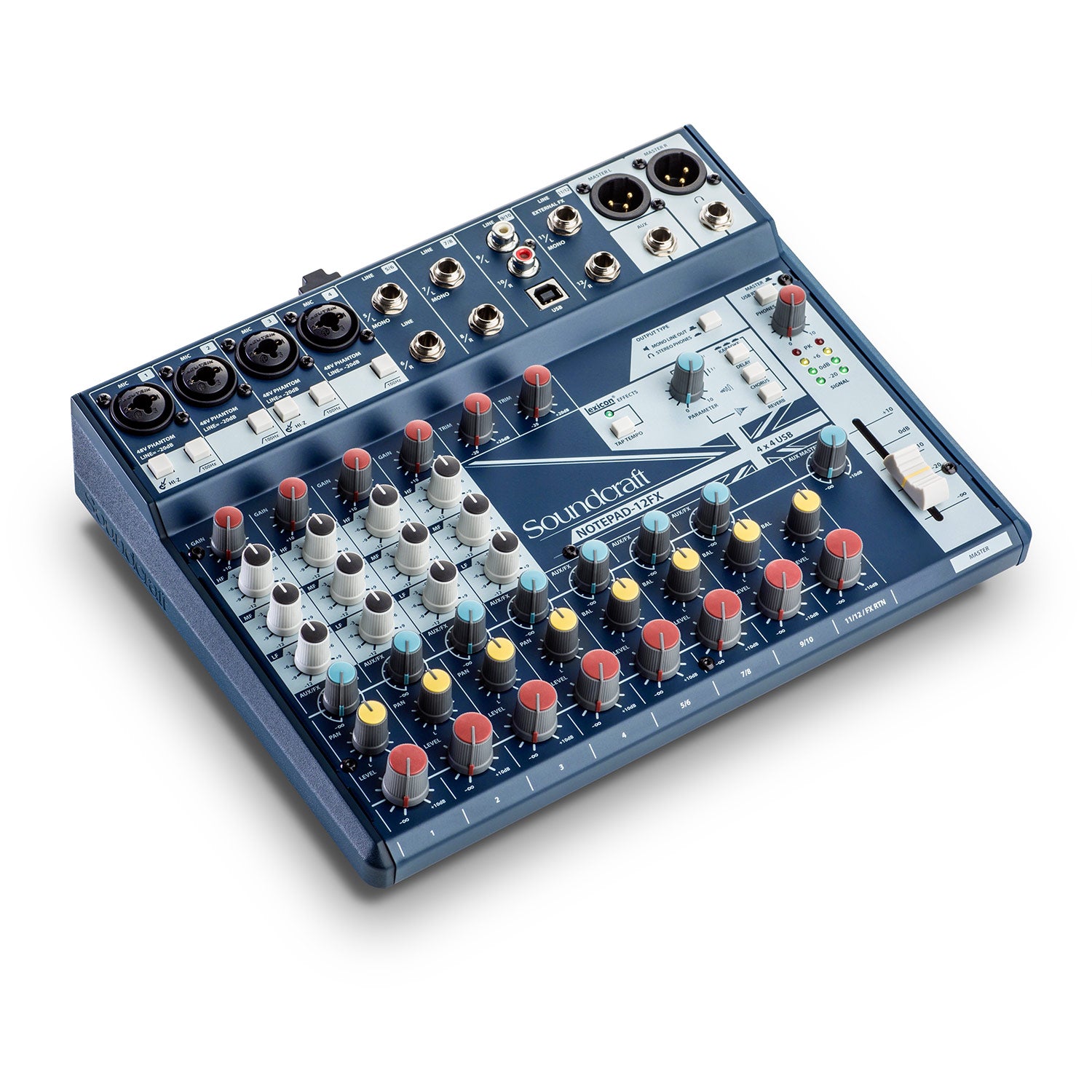 Soundcraft Notepad-12FX Compact Mixer with USB and Lexicon Effects