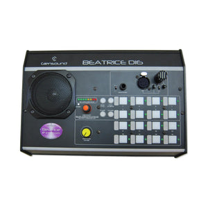 Glensound Beatrice D16 - 16-Channel Desktop Intercom Station (5-Pin XLR Female)