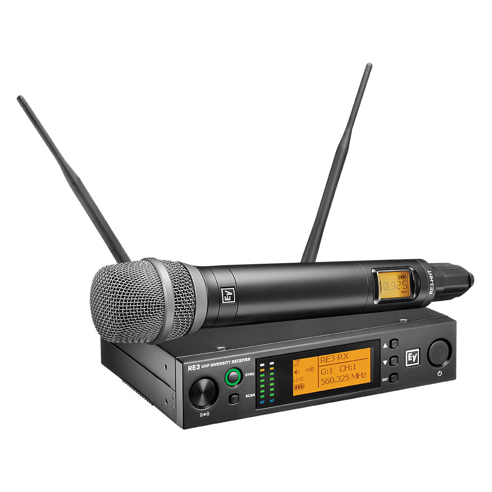 Electro-Voice RE3-RE520 - Handheld Wireless System (6M Band / 653 - 663 MHz)