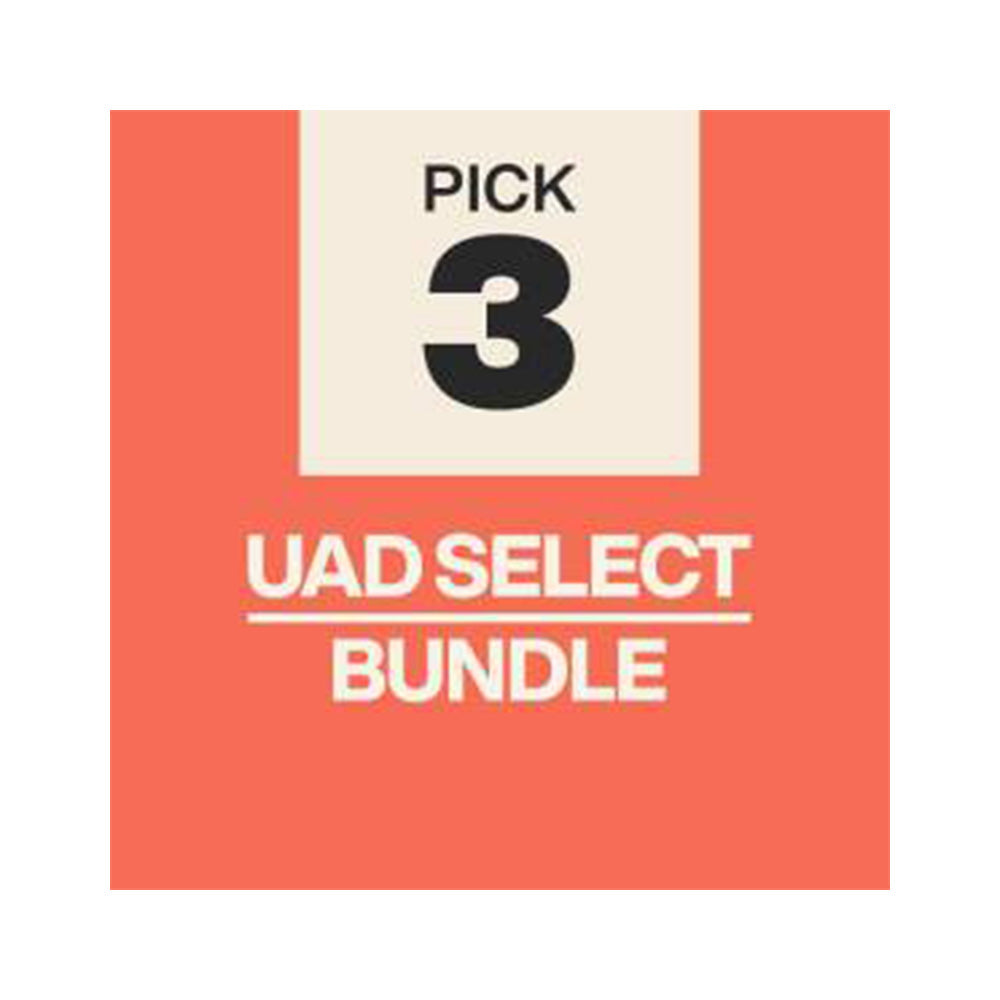 Universal Audio UAD Select 3 Bundle - Your Choice of Three UAD Plugins