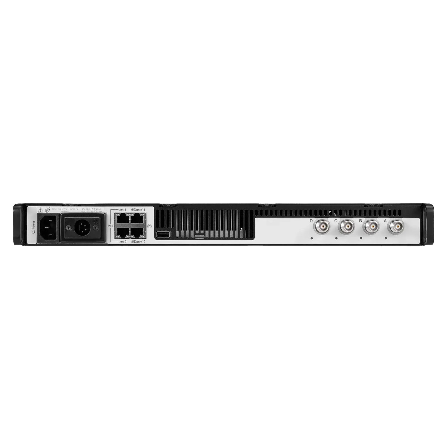 Shure ANX4 - Scalable Wireless Receiver for Axient Digital and ULX-D Systems (with DC Option)