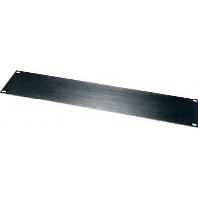 Middle Atlantic HBL4 - Four Space Flat Blank Aluminum Panel - Black