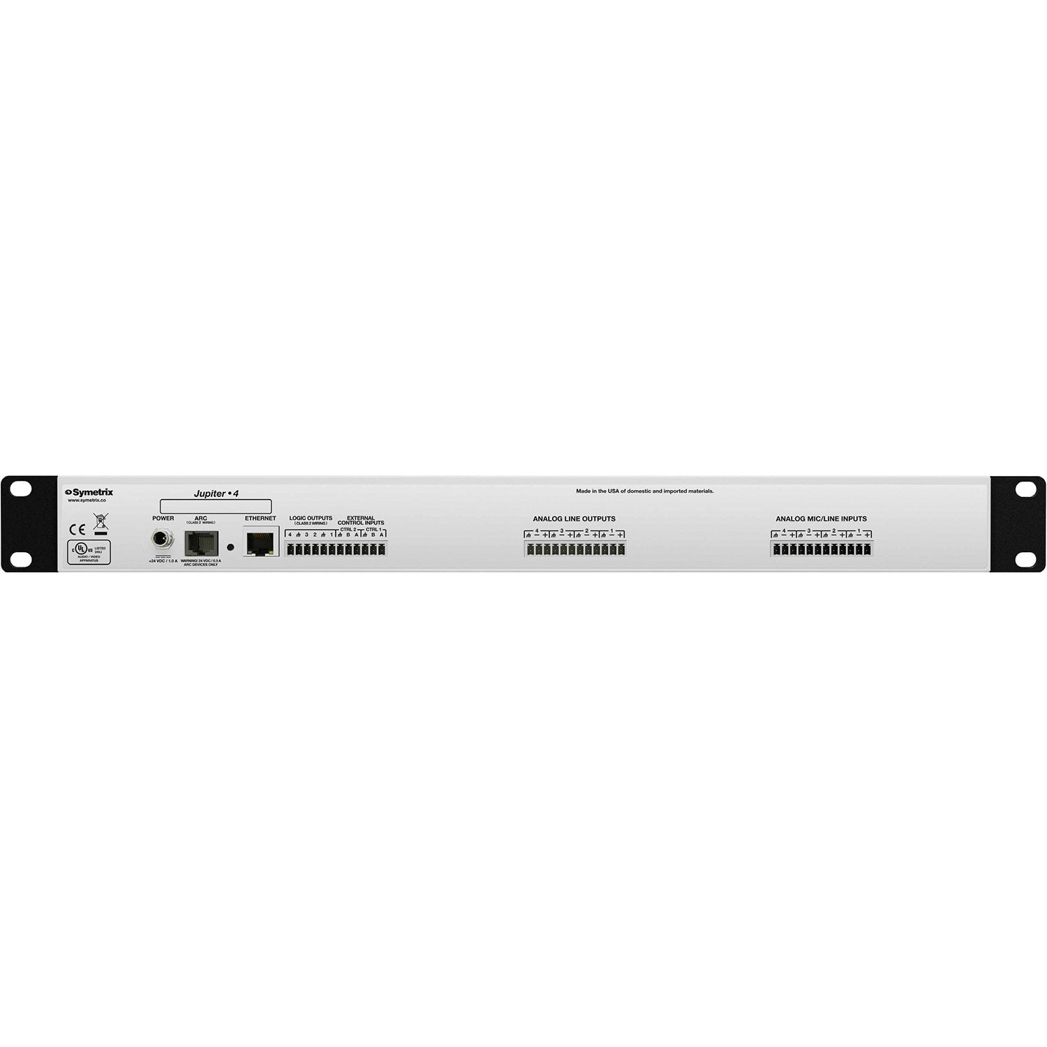 Symetrix Jupiter 4 4x4 App Based DSP Processor