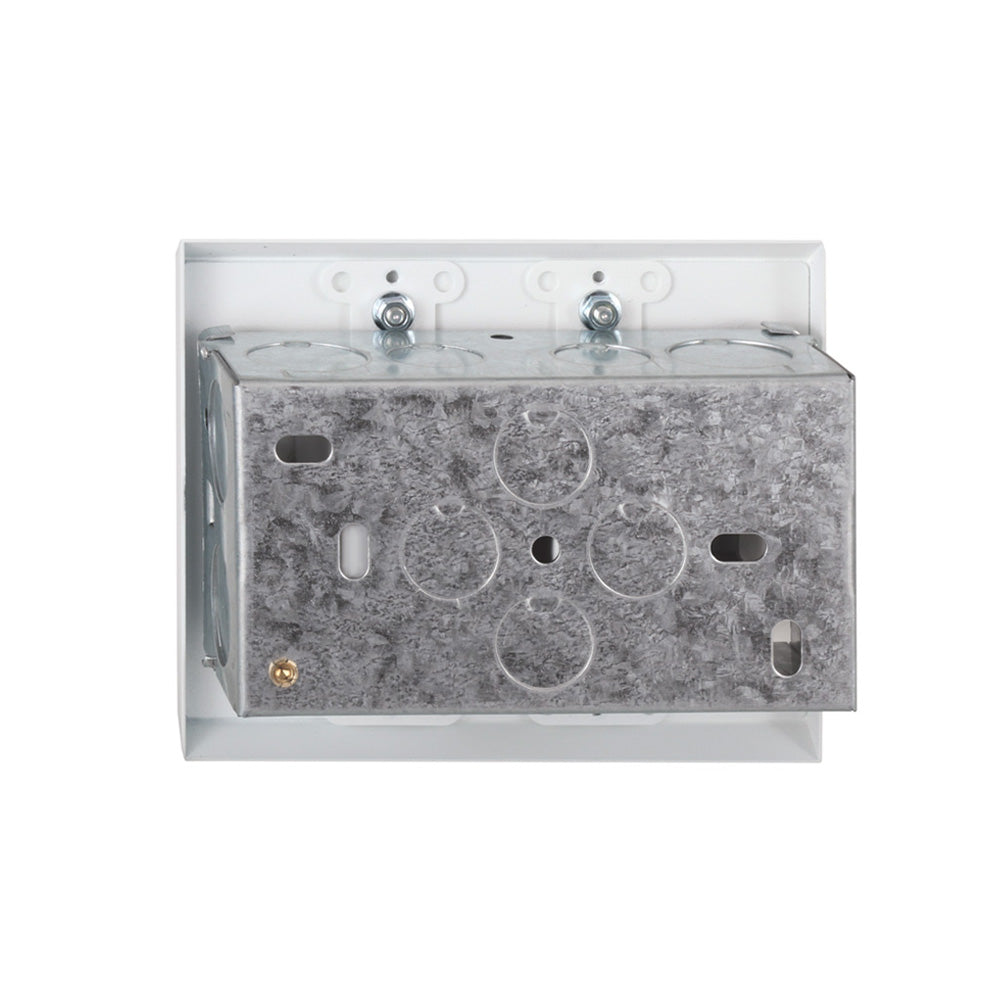 RDL EP-2B - European Adapter Plate for Two D-Style Products (Black)