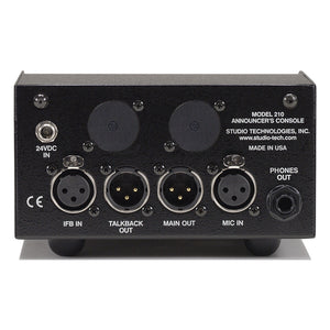 Studio Technologies Model 210 Announcer's Console