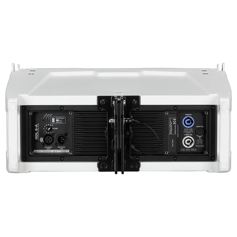 RCF HDL 6-A Active Line Array Loudspeaker Module (White)