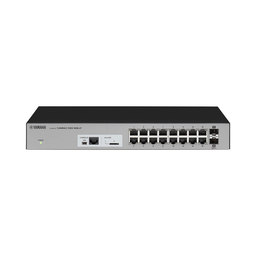 Yamaha SWR2310-18GT - L2 Switch for Audio Networks