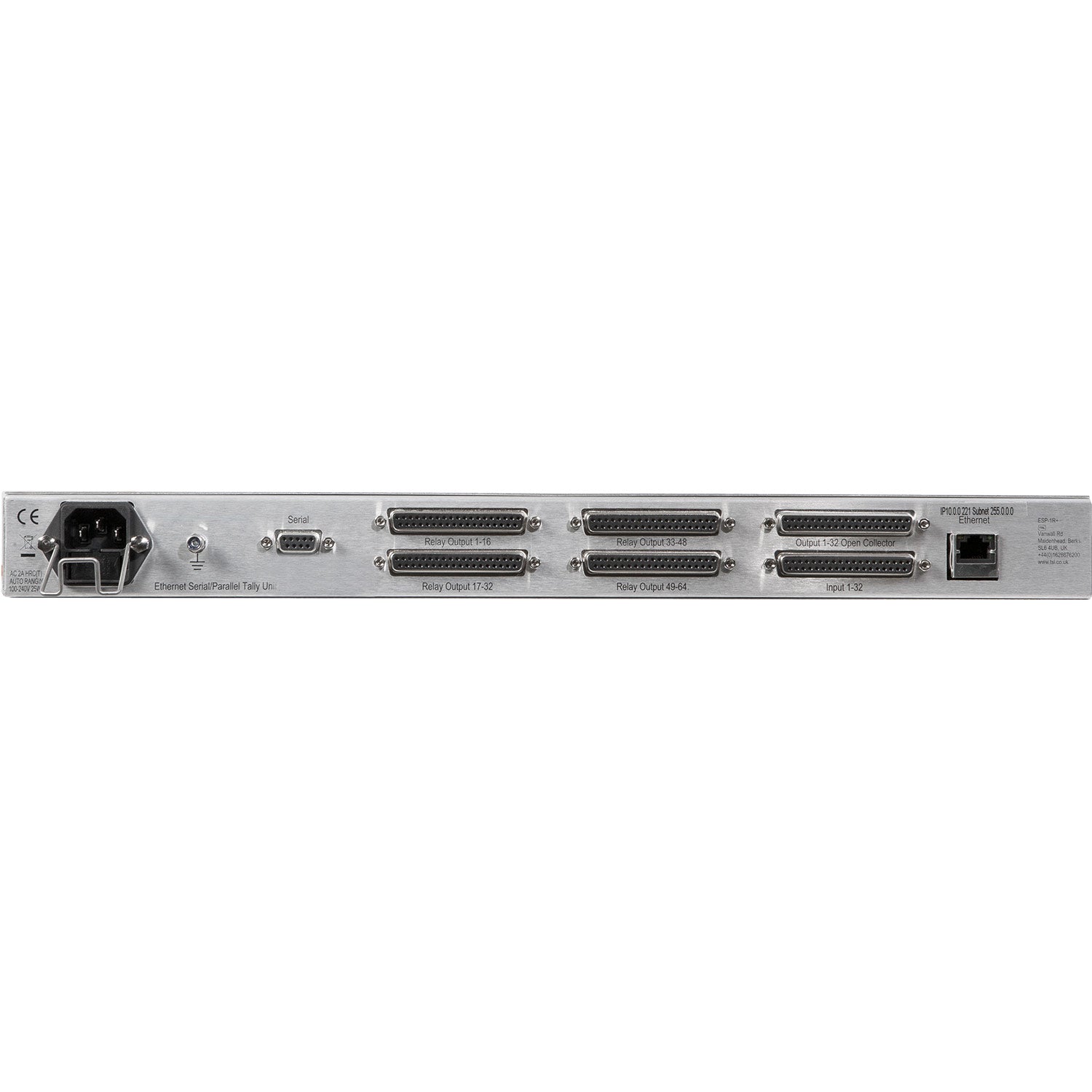 TSL ESP-1R Plus - TallyMan Control System Expansion Unit