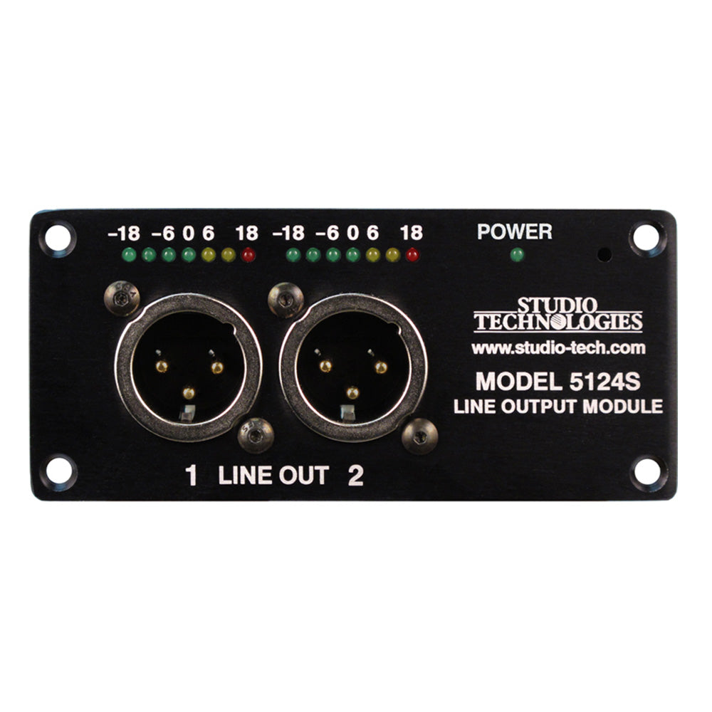 Studio Technologies Model 5124 Line Output Module (SMPTE Version)