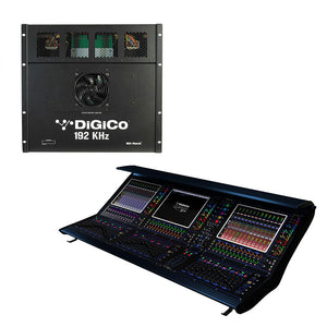 DiGiCo X-Q338-W-OP-EX-ULT Quantum 338 Digital Mixer Bundle - SD Package with Multi-Mode HMA