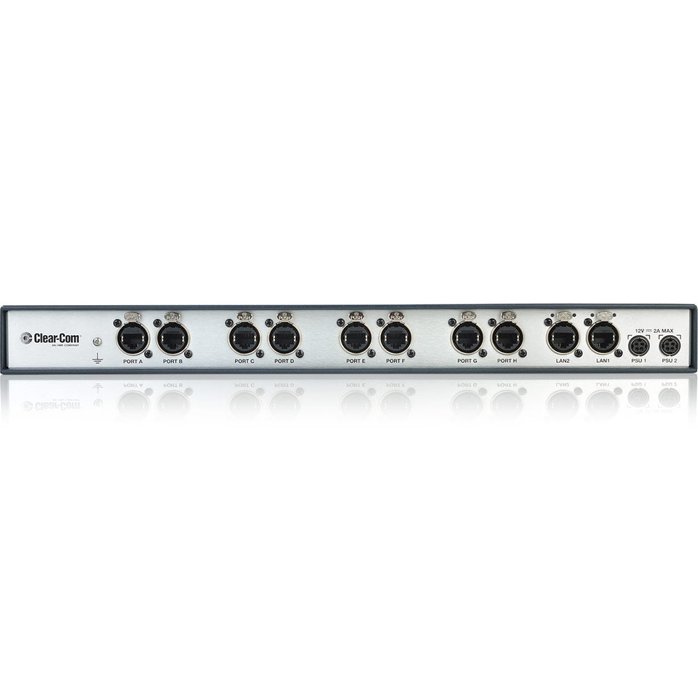 Clear-Com LQ-R4W8 8-Channel IP Intercom Base Station