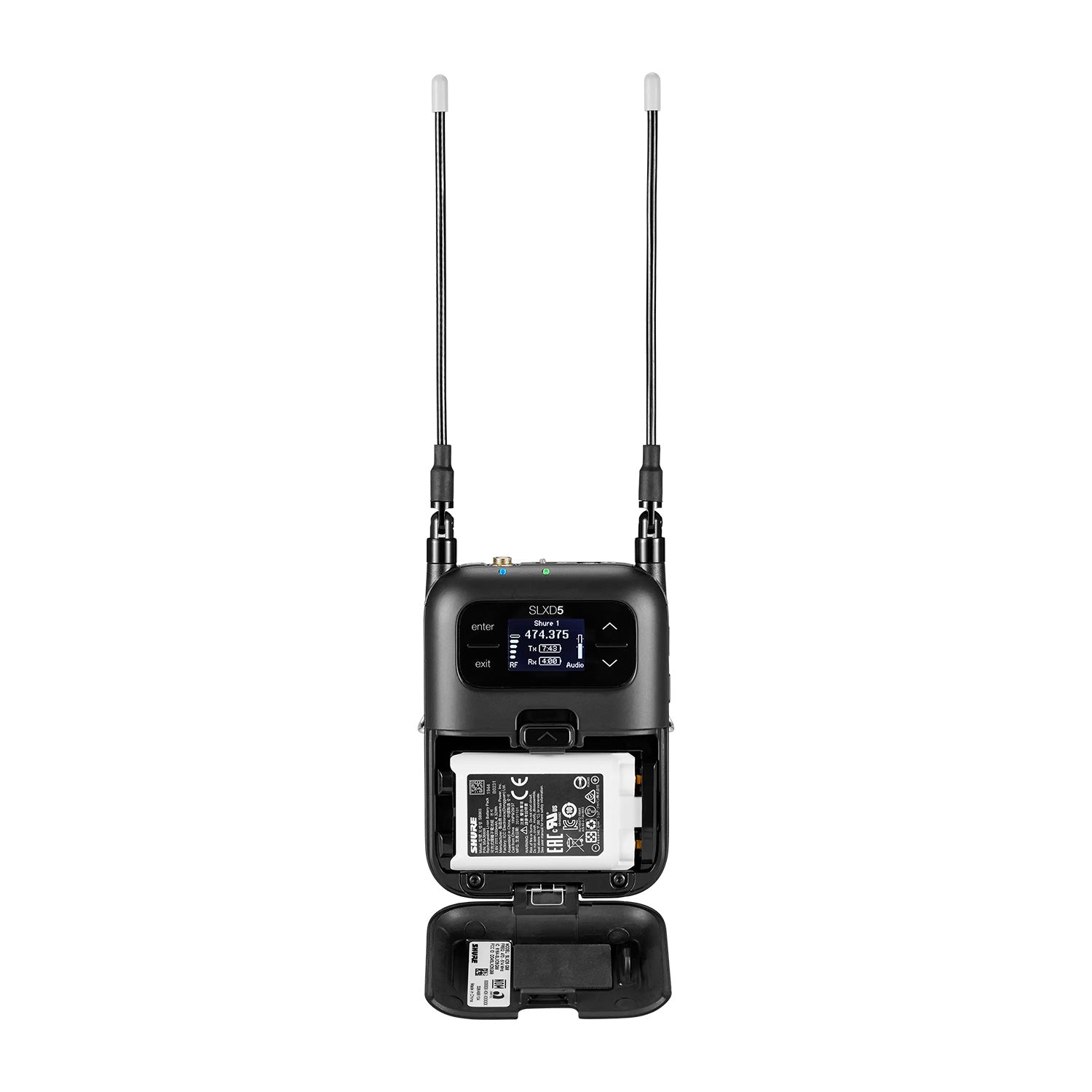 Shure SLXD5 - Single-Channel Portable Digital Wireless Receiver (G58 Band / 470-514 MHz)