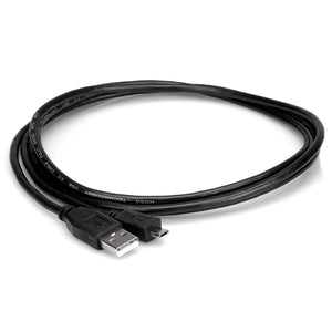 Hosa USB-206AC High Speed USB Cable, Type A to Micro-B, 6 feet