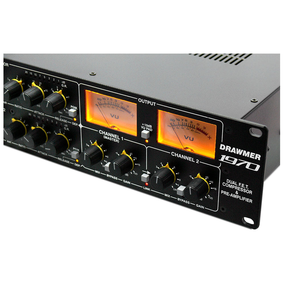 Drawmer 1970 Dual FET Compressor and Preamplifier