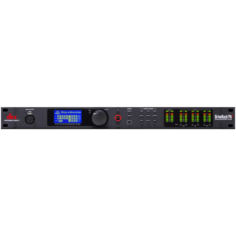 DBX DriveRack PA2 Speaker Management System