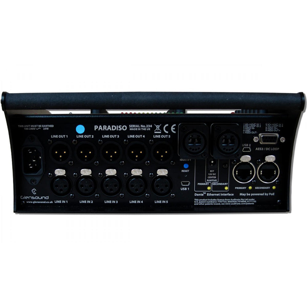 Glensound PARADISO Dante AES67 Commentators Box