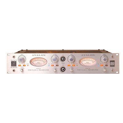 Avalon AD2022 Dual Mono Pure Class "A" Discrete Microphone Preamplifier with DI