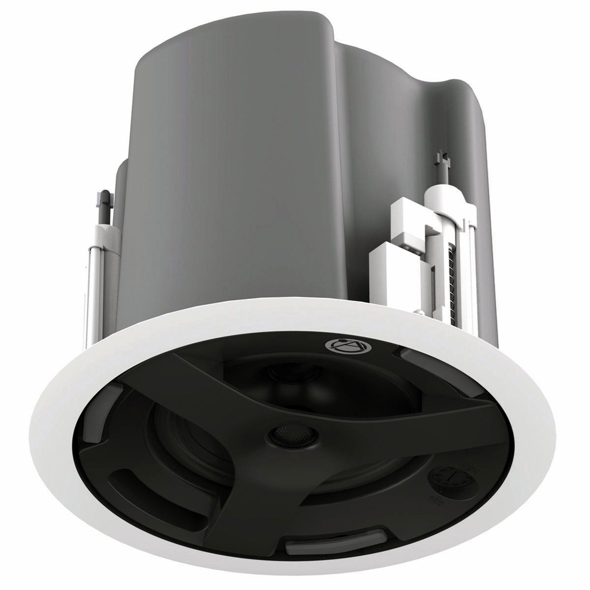 AtlasIED FAP63T-WEGS - 6.5-Inch Coaxial In-Ceiling Loudspeaker with Transformer (White)