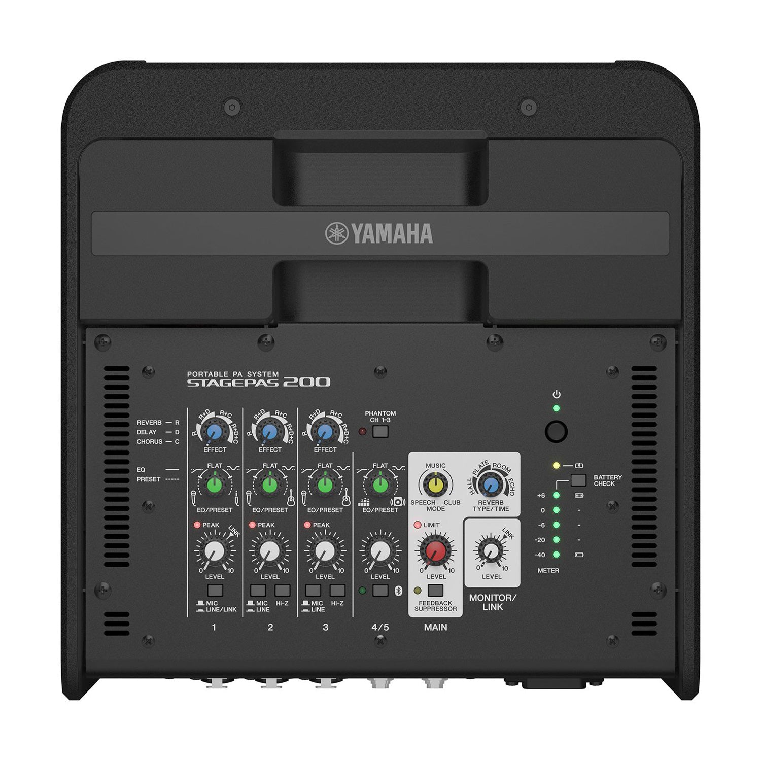 Yamaha STAGEPAS 200BTR - Portable PA System with Battery Power