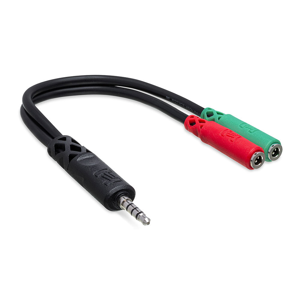Hosa YMM-108 - Headset / Microphone Breakout Cable