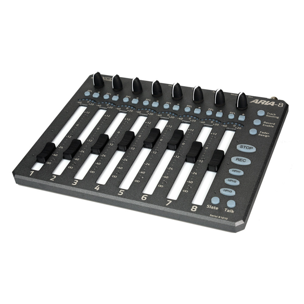 Zaxcom Aria-8 - 8-Fader Control Surface for Nomad or Nova Series