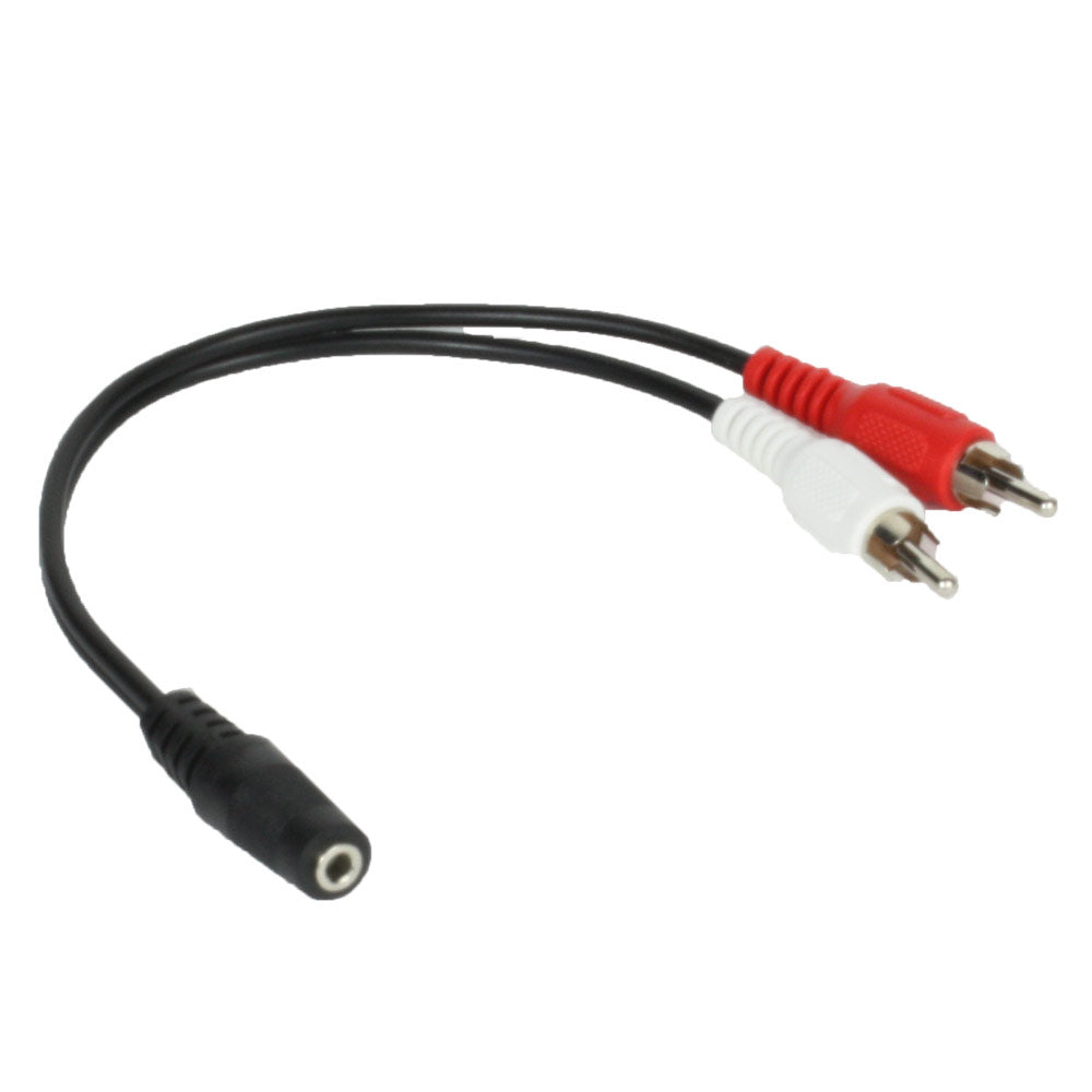 Williams AV WCA 124 Adapter Cable For IR T1 Small-Area Infrared Transmitter (3.5mm F To RCA)