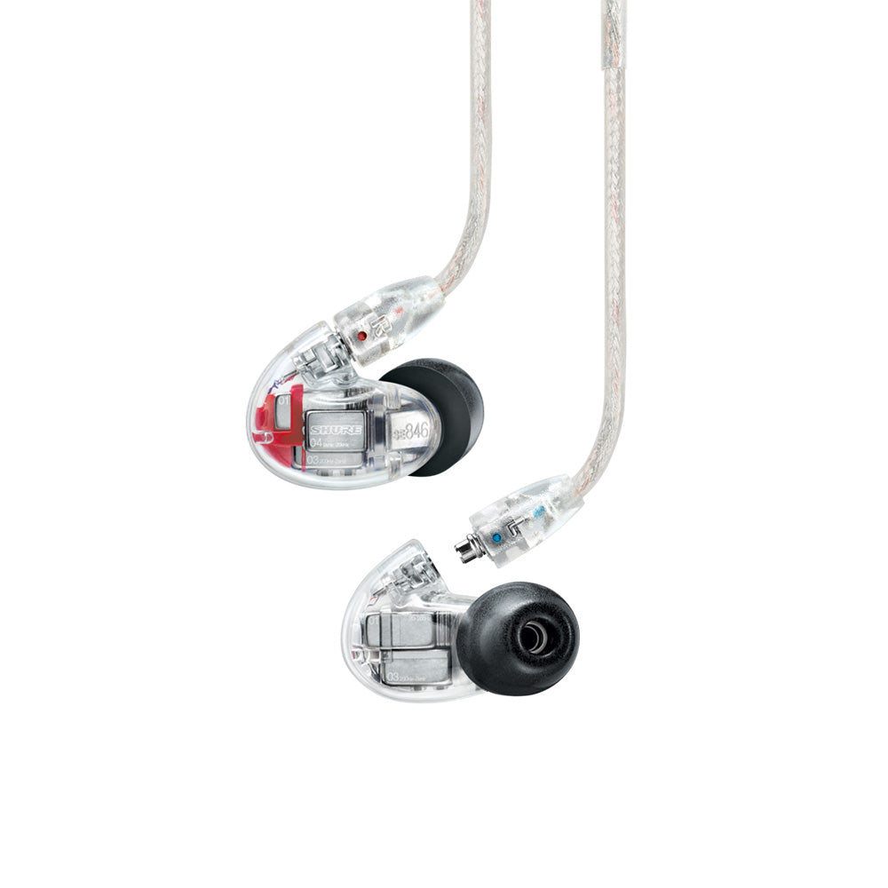 Shure SE846 Gen 2 - Four-Way Sound Isolating Earphones (Clear)