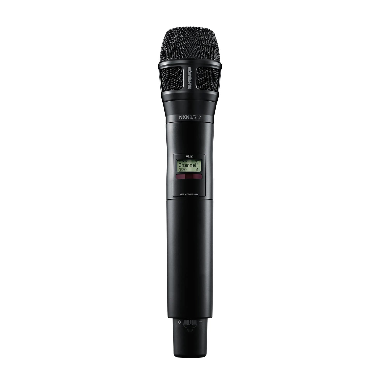 Shure AD2/N8SB - Axient Digital Handheld Transmitter (G57 Band / 470-616 MHz)