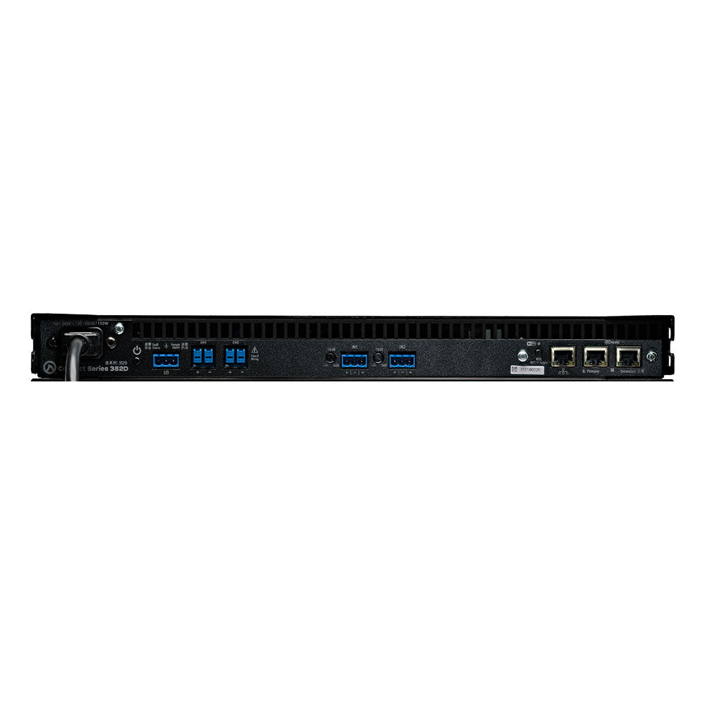 LEA Professional Connect 352D - 2-Channel IoT-Enabled Install Power Amplifier with Dante
