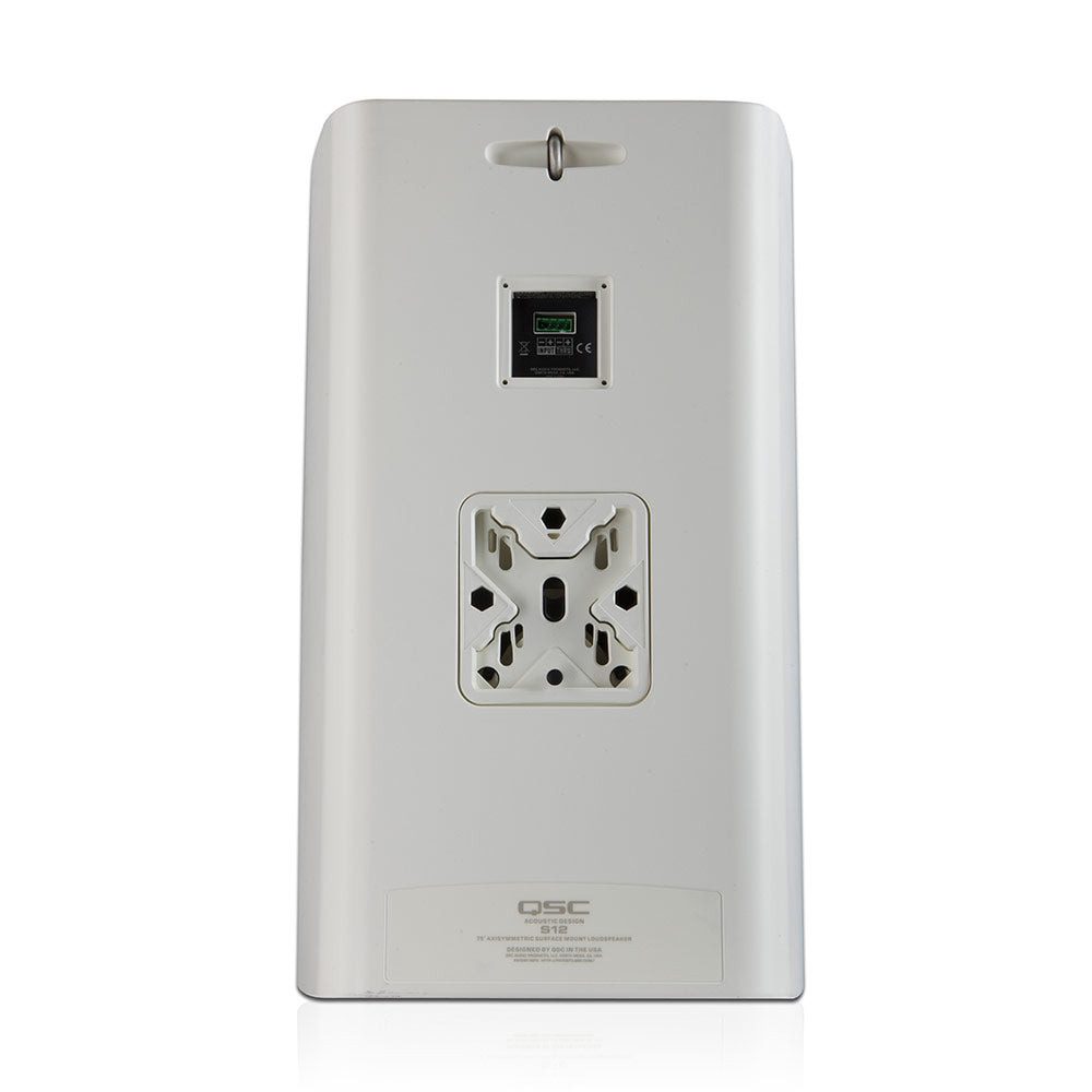 QSC AD-S12T AcousticDesign 12" 2-Way Surface Mount Loudspeaker (White)