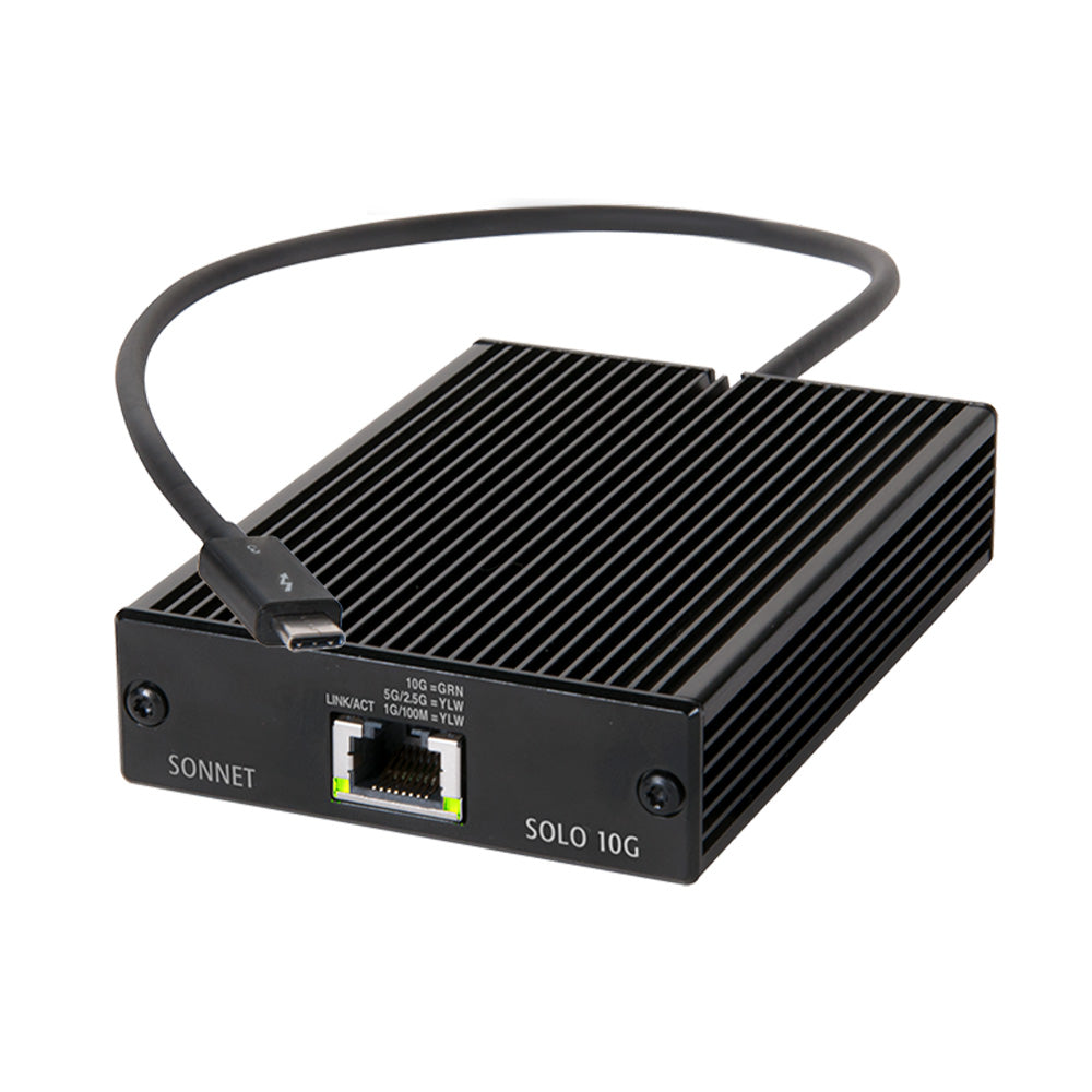 Sonnet SOLO10G-TB3 - Solo10G 10GBASE-T Thunderbolt Adapter