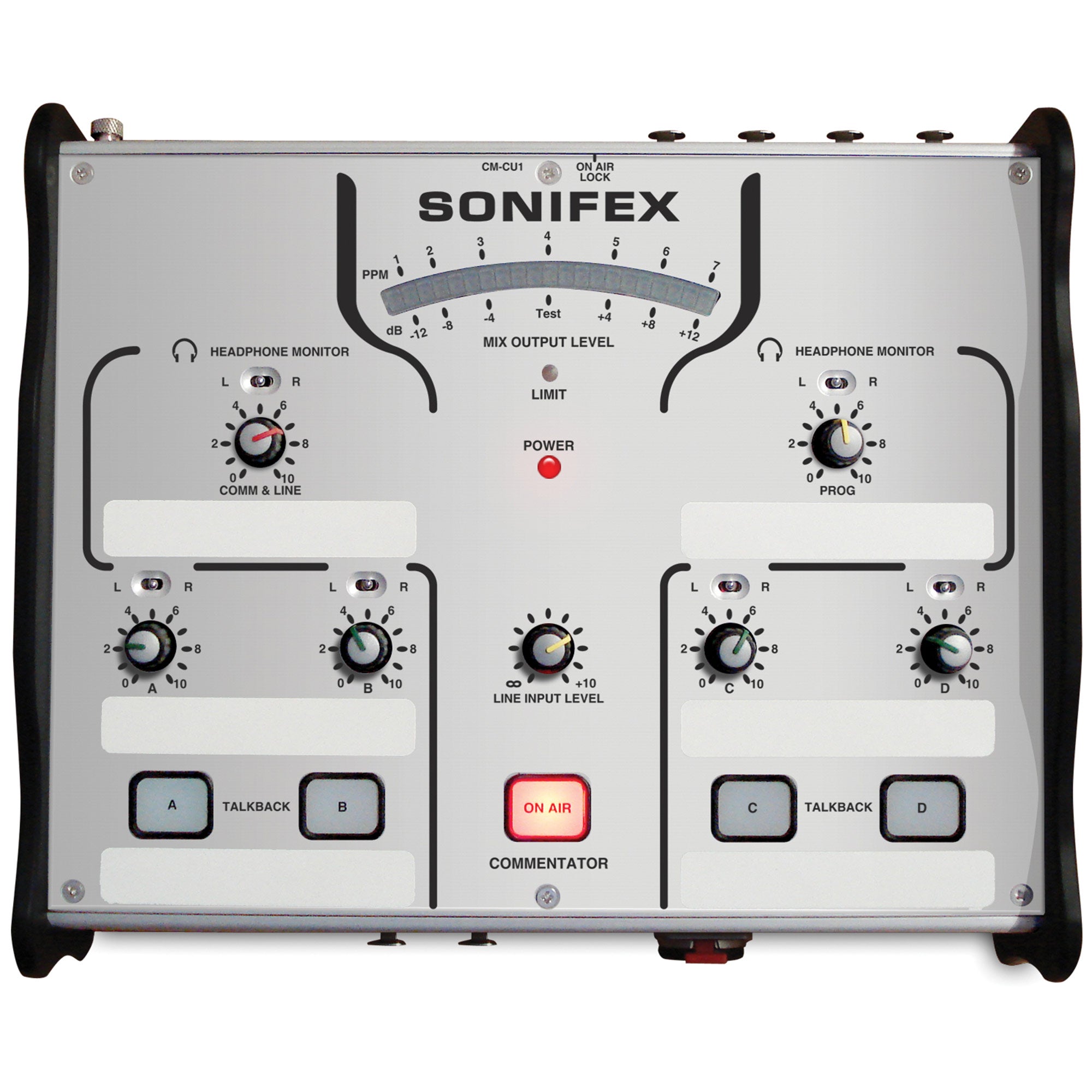 Sonifex CM-CU1 Commentator Unit 1 Commentator & Line Input