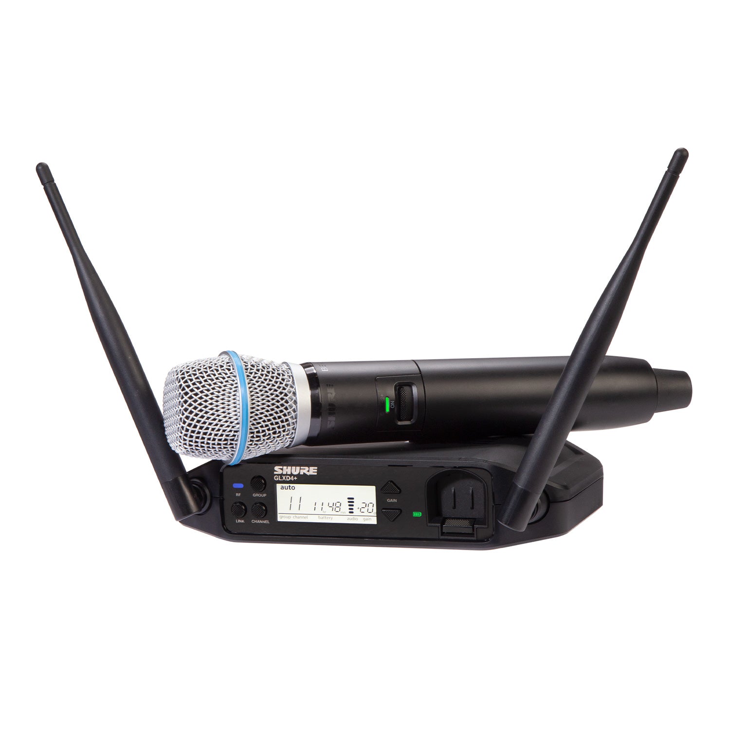 Shure GLXD24+/B87A - Digital Wireless Handheld System with BETA 87A