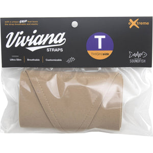 Viviana Extreme Thigh Side Strap - Wireless Transmitter Holder (Beige)