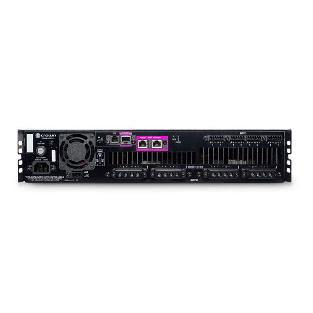 Crown DCi 8|300DA DriveCore Install Power Amplifier with Dante